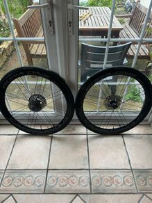 Campagnolo Bora One 50 Dark Disc Tubular road wheel set