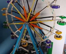 Lego compatible ferris wheel