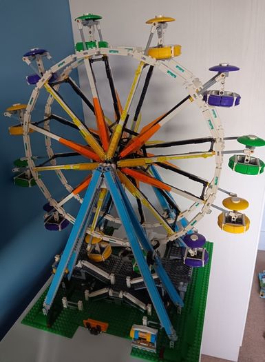 Lego compatible ferris wheel