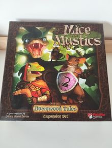 Mice and Mystics: Downwood Tales Expansion Set (Plaid Hat Games, designed by Jerry Hawthorne).
