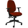 Premium Red Office Chair Image 2