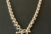 silver necklace