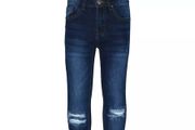 BNWT Boys Dark Navy Ripped Skinny Jeans