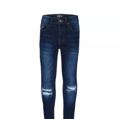 BNWT Boys Dark Navy Ripped Skinny Jeans