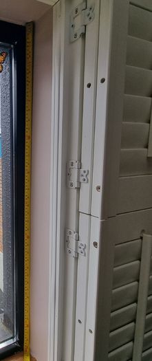 wooden window shutters