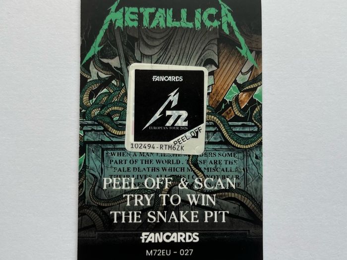 Metallica Fancard