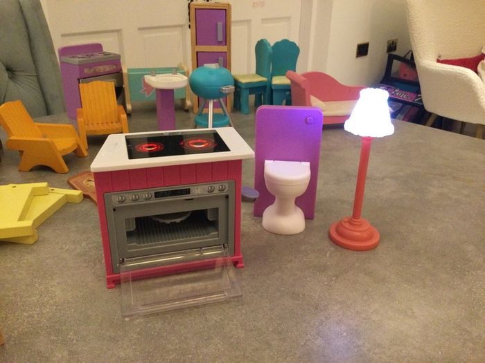 Barbie doll house furniture