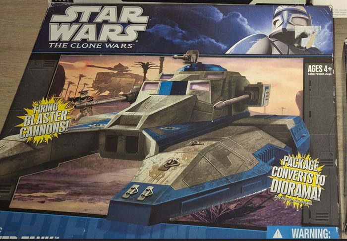 Star Wars The Clone Wars Fighter Tank