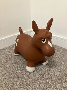 Bouncy Rubber Horse