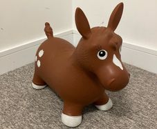 Bouncy Rubber Horse