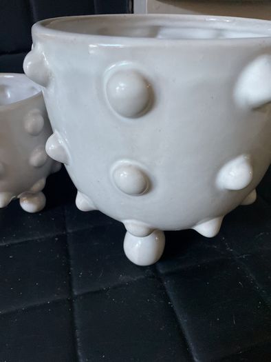 Set of Nordic style pots