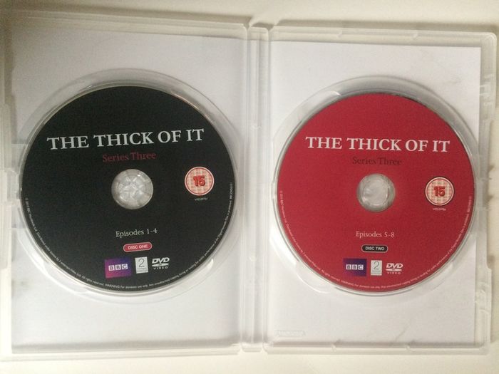 The Thick Of It - Series 1-3 + Specials (2005-2009) Peter Capaldi [DVD TV Boxsets]