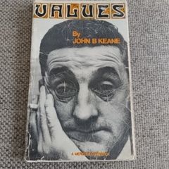 John B Keane Values 1973 three plays in one book in used condition FREE STANDARD POSTAGE INCLUDED