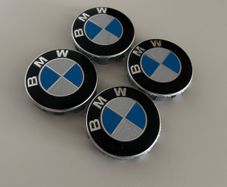 BMW Wheel Centre Caps - 72.6mm - Set of 4