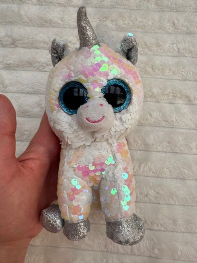 TY Flippables Diamond the Unicorn approx. 6 Used Please see photos