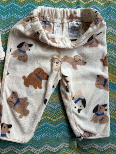 H&M baby 2 piece set fleece