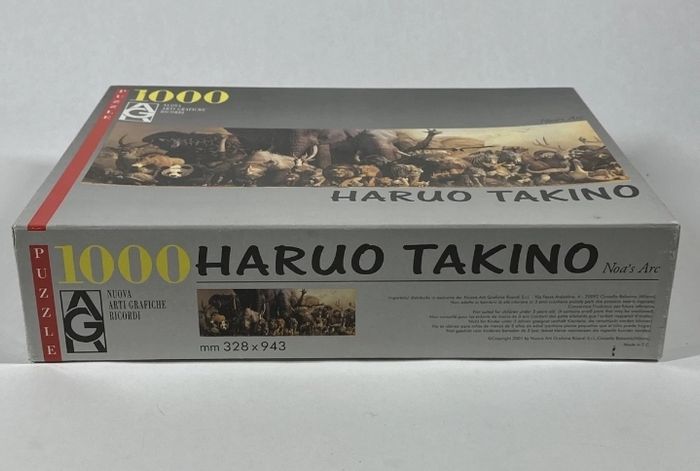 Noah's ark by Haruo Takino 1000 panorama Jigsaw puzzle