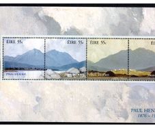 2008 Ireland Ireland Series Paul Henry Landscapes 1876-1958 Commemorative Stamps Booklet Pane Mint Never Hinged (MNH). (Hibernian HP182a)