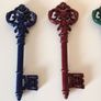 Ornate Vintage Style Keys Plastic. Image 5
