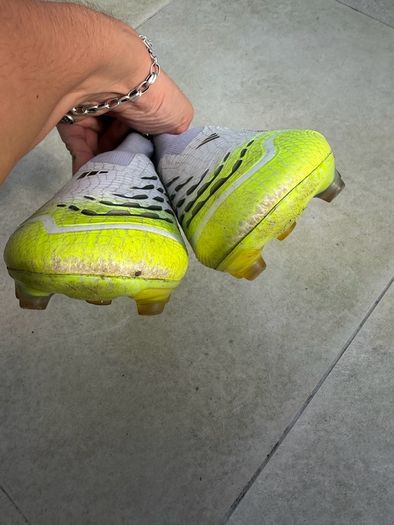 Adidas Predator Elite Laceless AG Cloud White Core Black Lucid Lemon JH8877