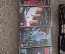Vhs video tapes