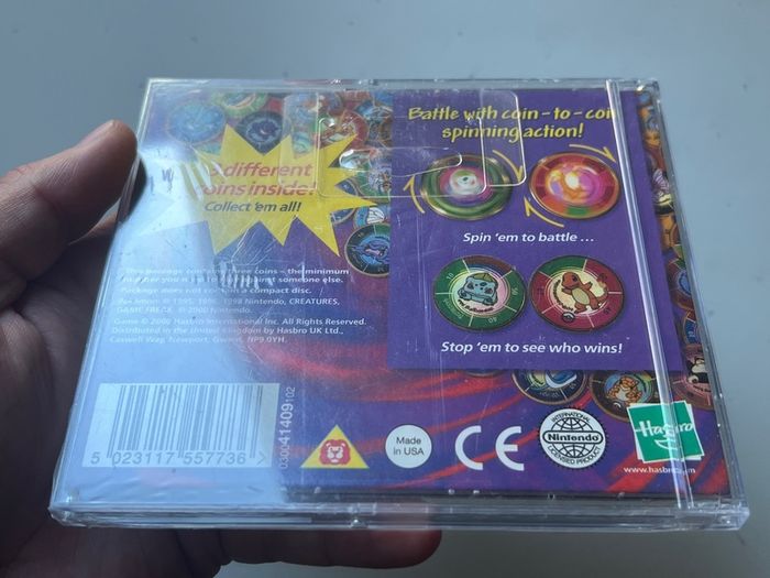 Pokemon 2000 Battling Coin Game Sealed box