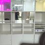 Kallax Display Unit 4X4 with Glass Display & Cupboards Image 5