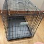Double door pet crate 77 cm L x 49 cm W x 54 cm H Image 2