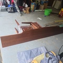 bed headboard and side lockers