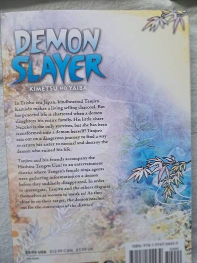 demon slayer manga 1-9