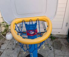 Kids basket hoop and net