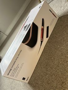 dyson airwrap strawberry bronze/ blush pink