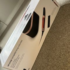 dyson airwrap strawberry bronze/ blush pink