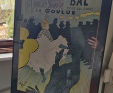 Moulin Rouge Framed Poster, tones are lovely on the poster.