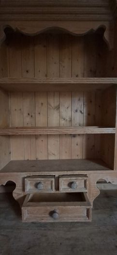 Old Irish pine dresser