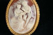 cameo brooch