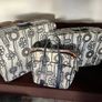 Vintage Rare Iconic Samsonite Fashionaire 60s Black and White Luggage Image 9