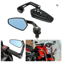 Motorbike Handlebar End Mirrors