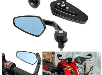 Motorbike Handlebar End Mirrors