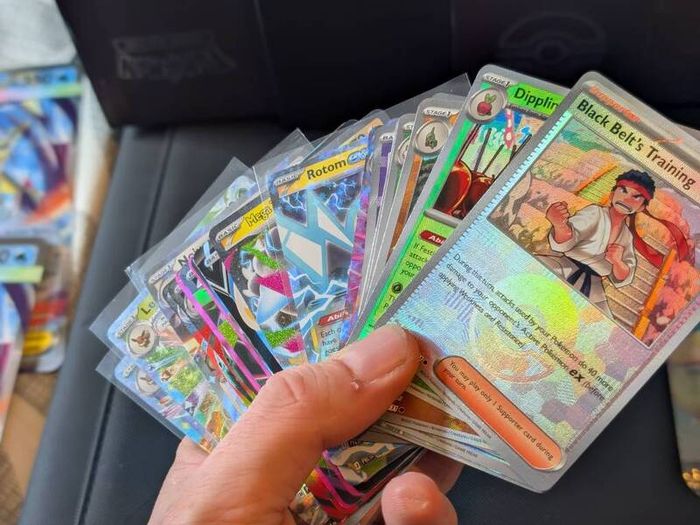Pokemon Bulk lot collection thousands of Prismatic Ascended Heroes Pitch Black Chaos Rising plus Accessories