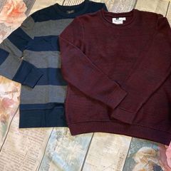 Pair of mens sweaters - size large