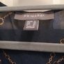 Blue chain design blouse size 12 Image 2