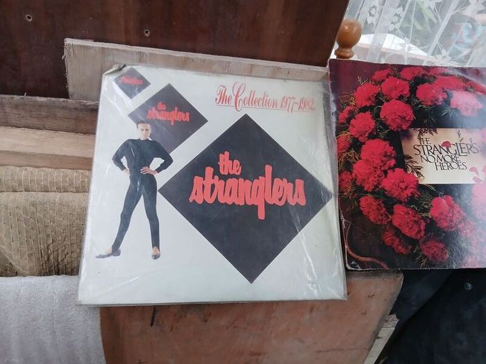 stranglers vinyl records x3