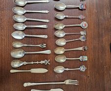 Vintage Souvenir Spoon & Flatware Collection, 25-Piece Lot