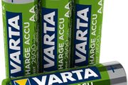 VARTA Rechargeable Ready2Use Pre-Charged AA Mignon Ni-Mh Battery (4-pack, 2,600mAh, 4-pack), rechargeable without memory effect - ready for immediate use