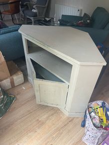 Oak TV Corner unit