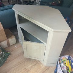 Oak TV Corner unit