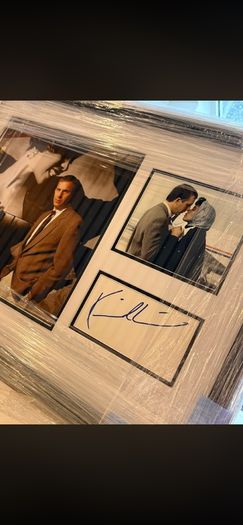 Kevin Costner photo framed