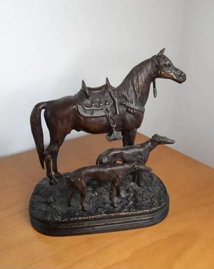 Rare French Bronze signed