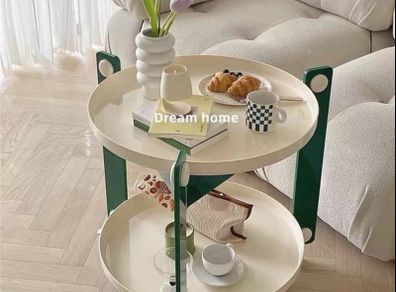 Modern coffee / side table with wheels